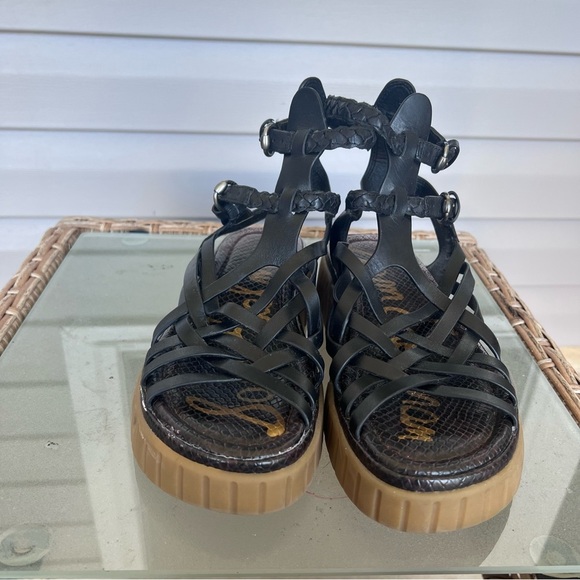Sam Edelman Geana Braided Platform Gladiator Sandals |Size 7| - Picture 5 of 7